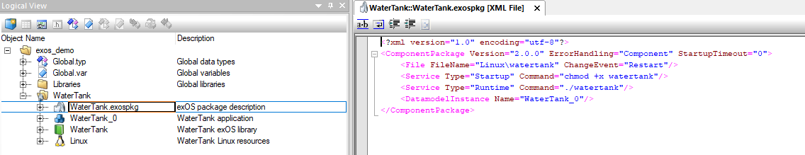 Example of an .exospkg file